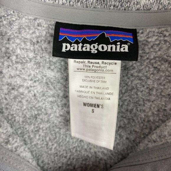 Patagonia Better Sweater Quarter Zip Performance Fleece Pullover Size Small Knit - Picture 3 of 14